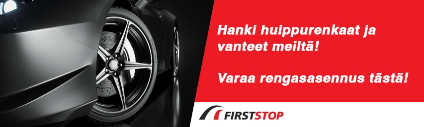 Firststop - Hanki huippurenkaat ja vanteet meiltä!